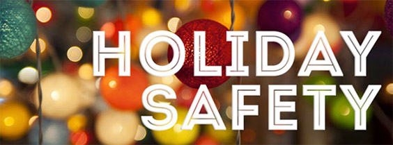 Holiday Safety banner