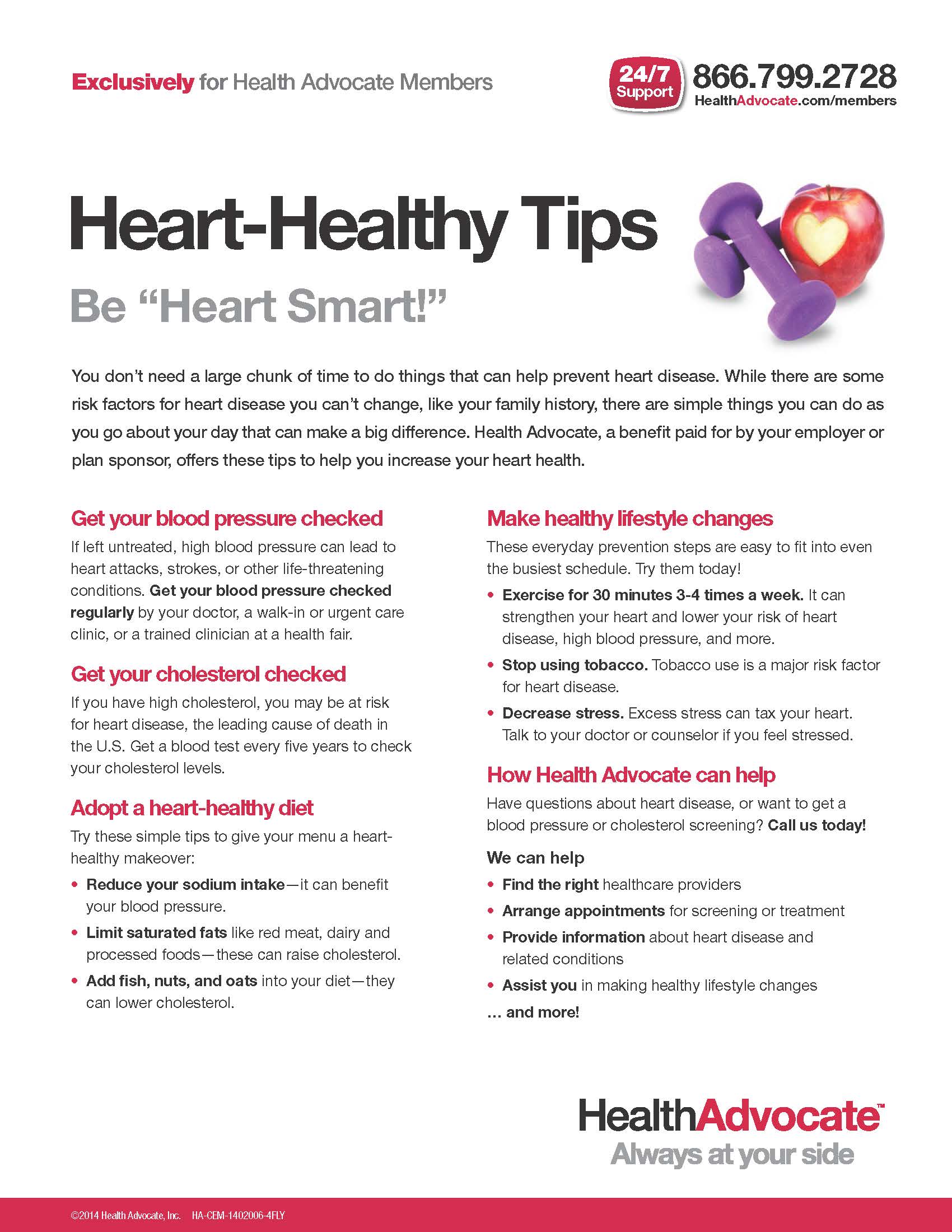 Heart Healthy Tips