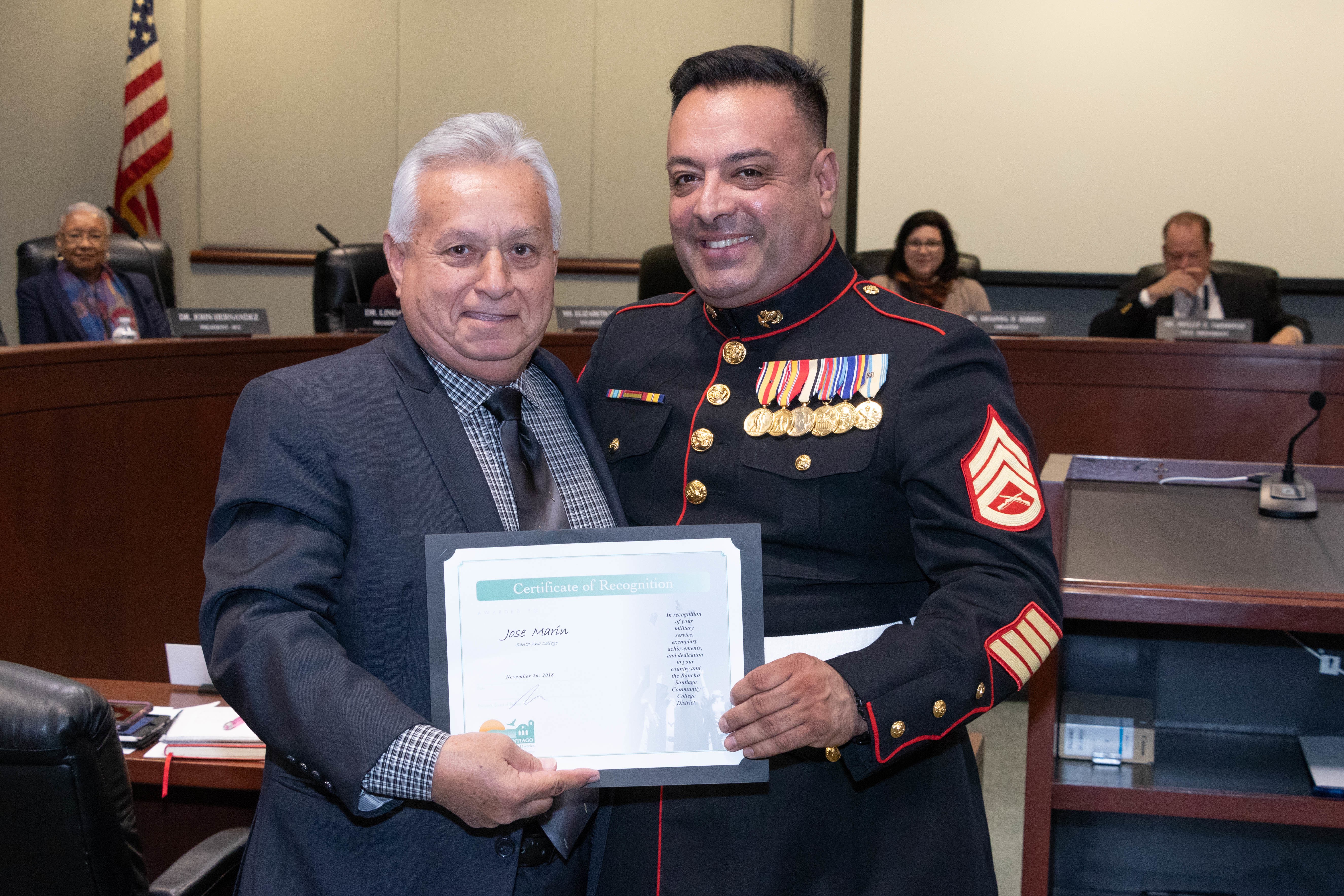 SAC student veteran Jose Marin  recognized.jpg