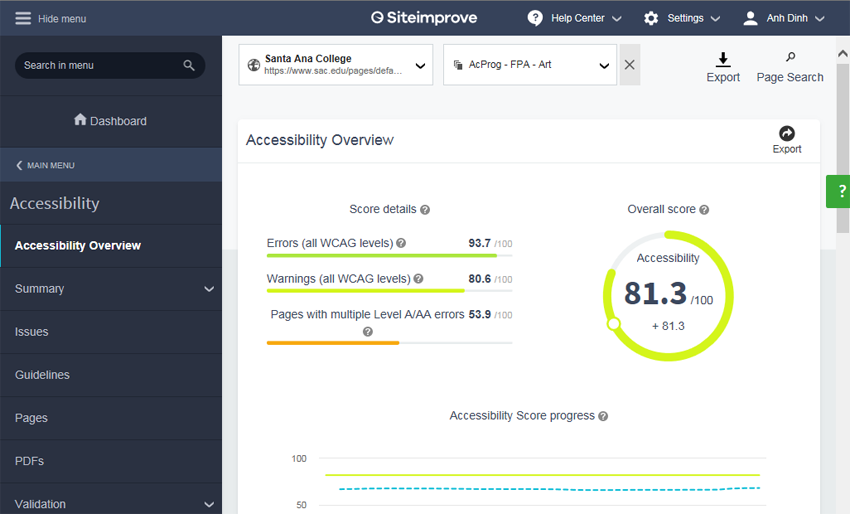 Accessibility Overview